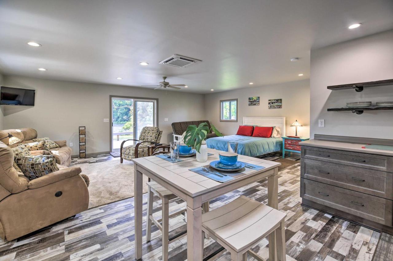 Riverfront Elizabethton Detached Studio With Grill Exterior foto